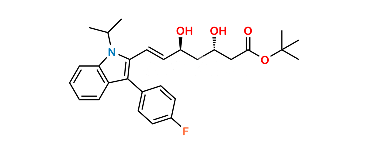 (3S,5S,6E)-O-tert-Butyl Fluvastatin