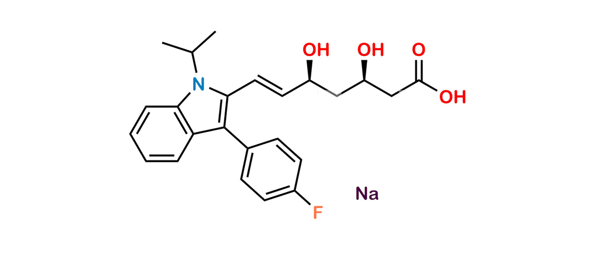 (3R,5S)-Fluvastatin Sodium Salt