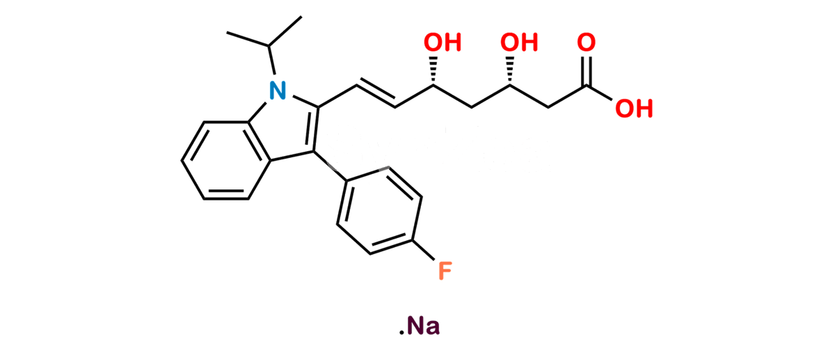 (3S,5R)-Fluvastatin Sodium Salt