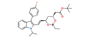 Fluvastatin Ethyl Boronate Ester