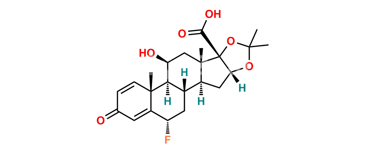 Flunisolide-17-Carboxylic Acid