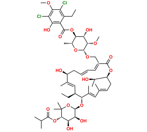 Mono-Methylated Fidaxomicin
