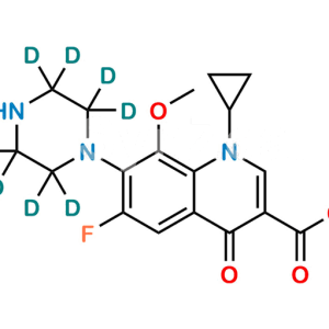 3-Desmethyl Gatifloxacin D8