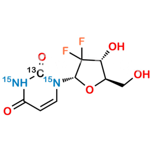 Gemcitabine EP Impurity C-13C,15N2