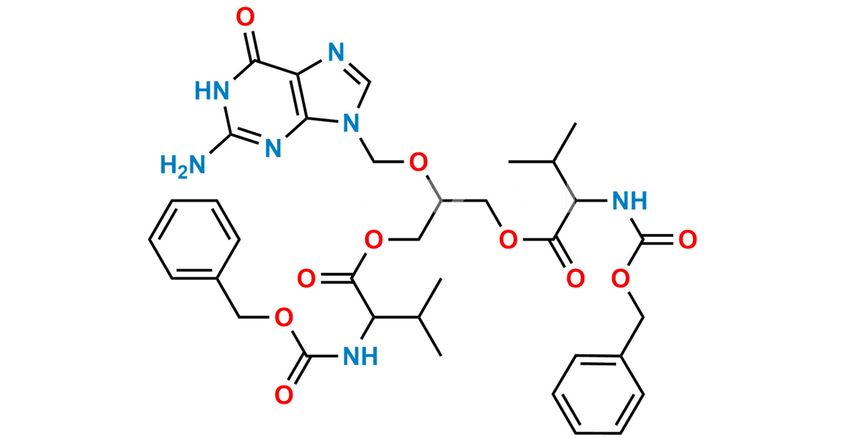 Ganciclovir-Cbz-L-Valine Diester