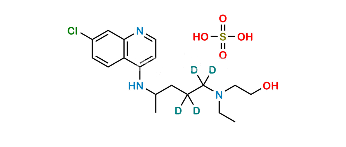 Hydroxychloroquine-d4 Sulfate