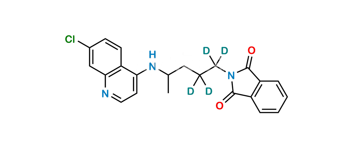 N-Didestethyl Chloroquine-d4 Phthalimide