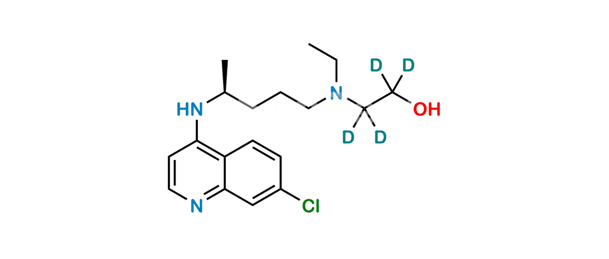 S-Hydroxychloroquine-d4