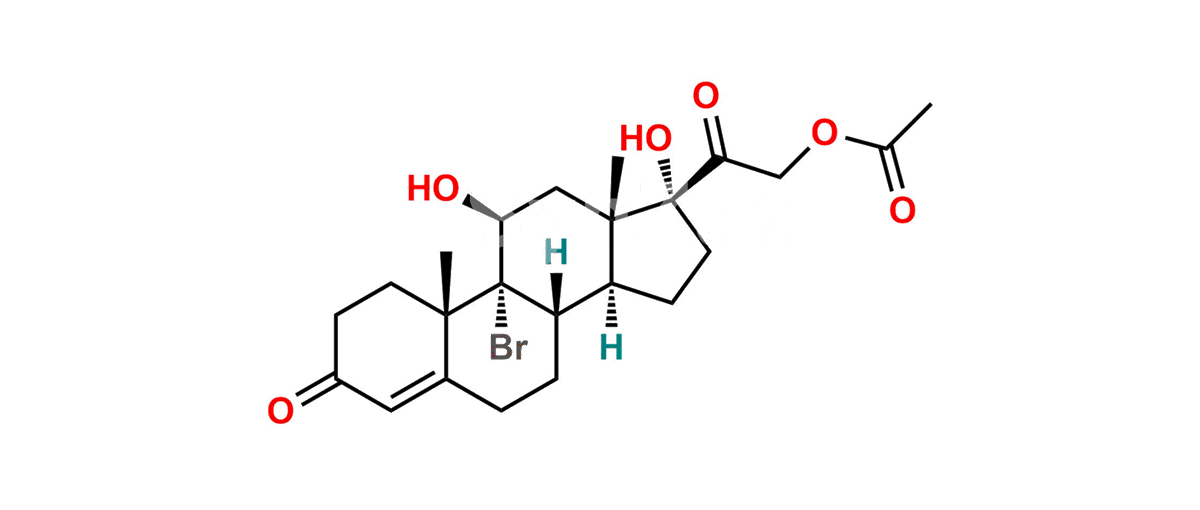9Î±-Bromohydrocortisone Acetate