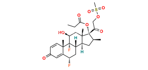 Diflorasone 17-propionate-21-mesylate