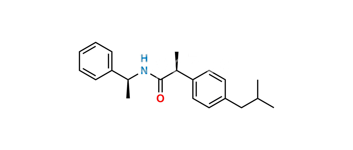 (S,S)-N-(1-Phenylethyl) Ibuprofen Amide