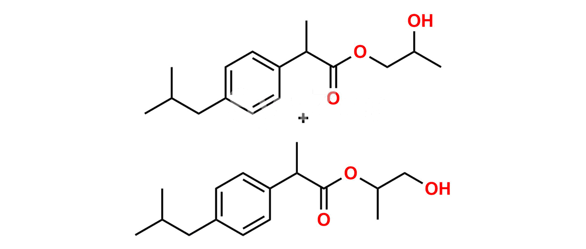 Ibuprofen 1,2-Propylene Glycol Esters (Mixture of Regio- and Stereoisomers)