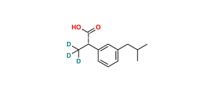 m-Isobutyl Ibuprofen-d3