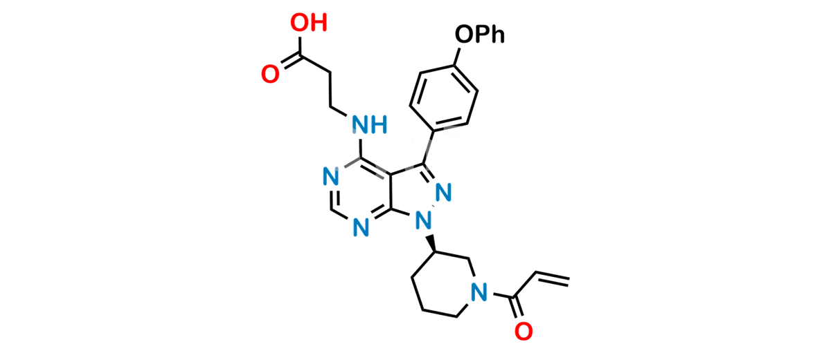 N6-(2-Carboxyethyl)Â Ibrutinib