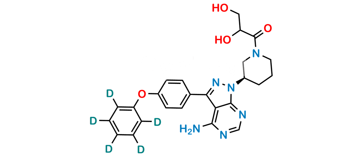 Dihydrodiol Ibrutinib-d5