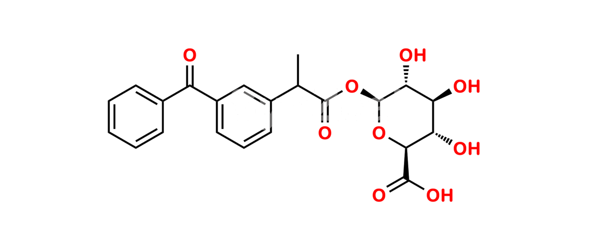Ketoprofen Acyl-b-D-Glucuronide (Mixture of Diastereomers)