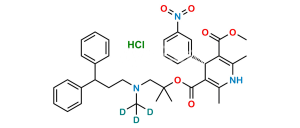 (R)-Lercanidipine-D3 Hydrochloride