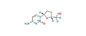 Lamivudine 13C15N2D2