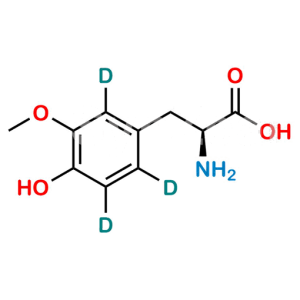 L-3-(4-Hydroxy-3-methoxy-d3-phenyl)alanine