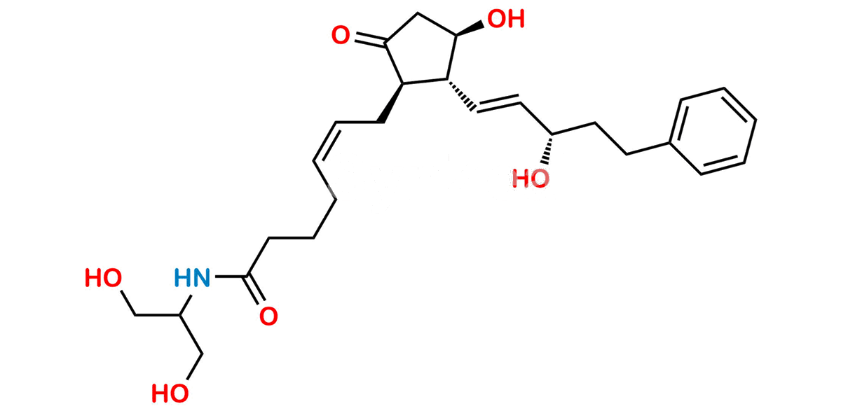 Desisopropyl N-Dihydroxypropyl Dehydrolatanoprostamide