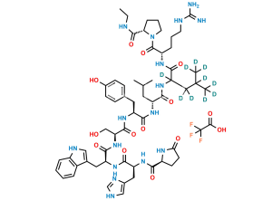 Leuprolide-d10 Trifluoroacetic Acid Salt
