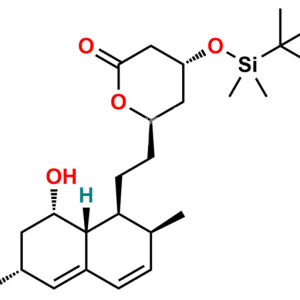 Lovastatin Diol Lactone 4-tert-Butyldimethylsilyl Ether