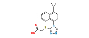 Lesinurad Desbromo Acid Impurity