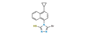 Lesinurad Bromothiol Impurity