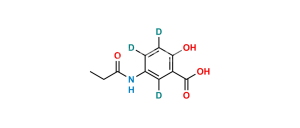 N-Propionyl Mesalazine-D3