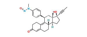 N-Nitroso N-Desmethyl Mifepristone
