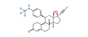 N-Desmethyl Mifepristone D3
