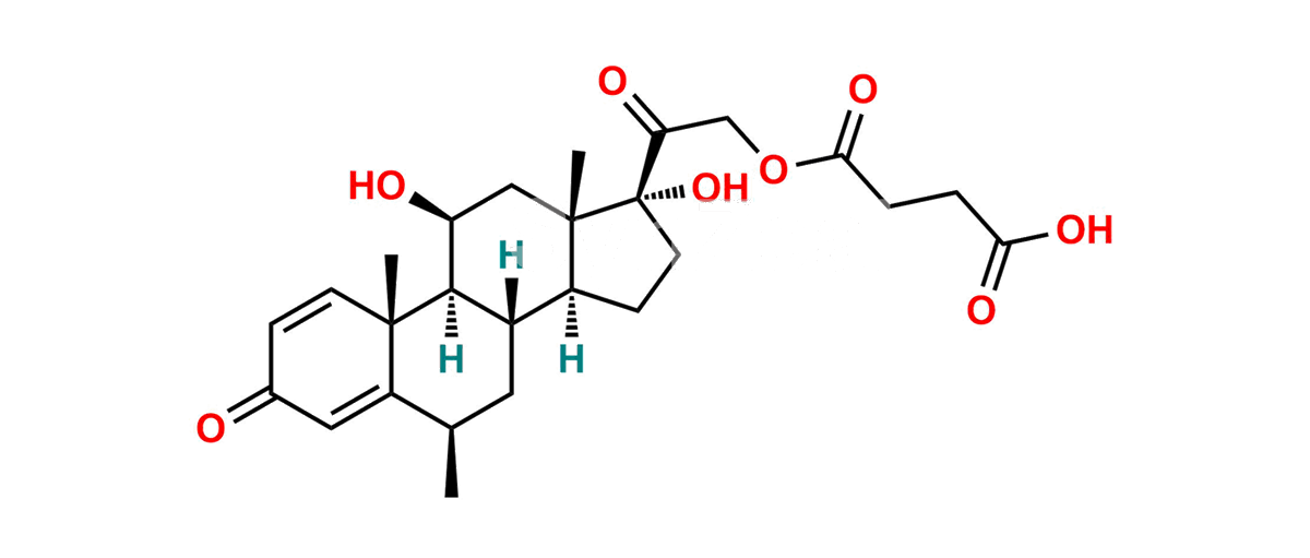 6Î²-Methylprednisolone Hemisuccinate
