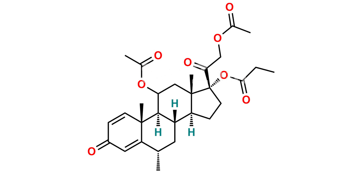 Methylprednisolone-17-propionate-11, 21 diacetate
