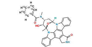 O-Desmethyl Midostaurin 13C6