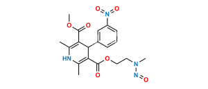 N-Nitroso N-Desbenzyl Nicardipine Impurity
