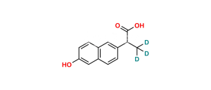Rac O-Desmethyl Naproxen D3