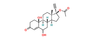 6,10-di-Hydroxy Norethindrone Acetate