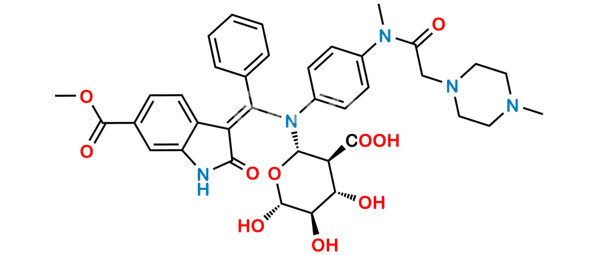 Nintedanib N-Glucuronide-1