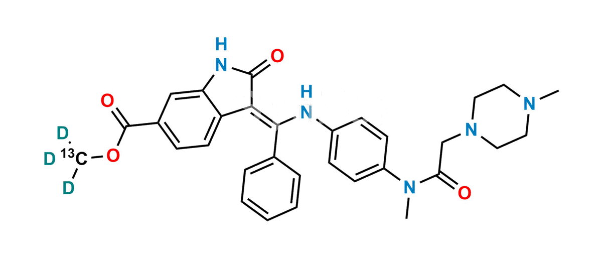 Nintedanib 13C D3