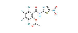 Nitazoxanide D4