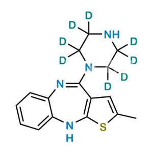 N-Demethyl Olanzapine D8