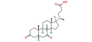 3,7-Dioxo-5Î²-cholanic Acid