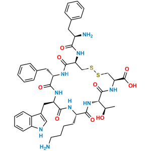 (Des-Thr-Ol8)- Octreotide