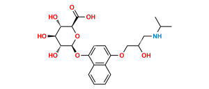4-Hydroxy Propranolol b-D-Glucuronide