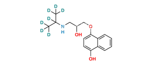 4-Hydroxy Propranolol D7