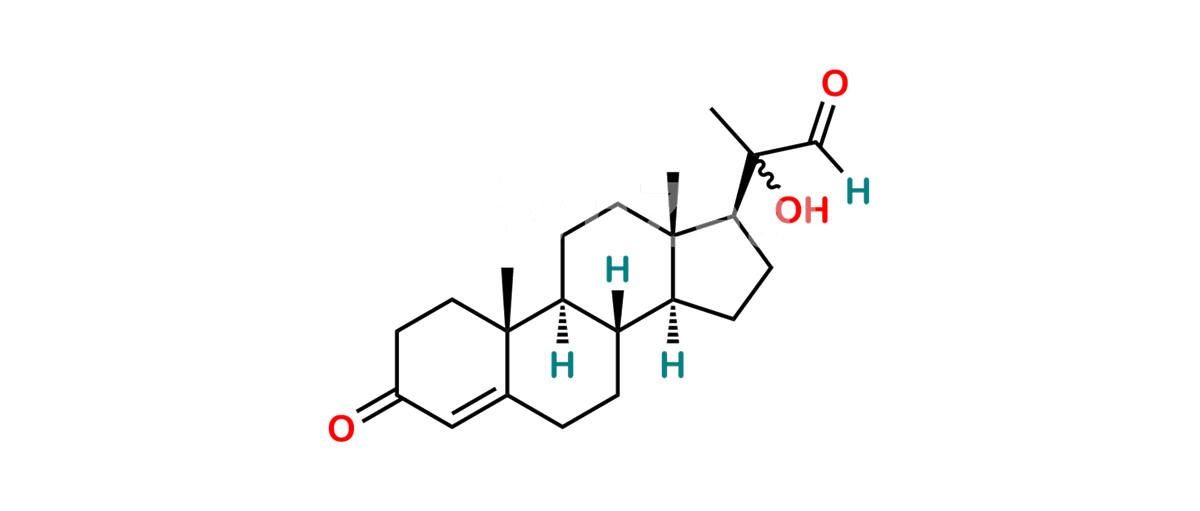 Progesterone 20-Hydroxy Impurity (Pregn-4-ene-20-Carboxaldehyde)