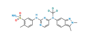 Pazopanib-d3