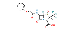 Penicillin V -Î²-Sulfoxide D3
