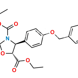 (4S,5R)-2,2-Dimethyl-4-[4-(phenylmethoxy)phenyl]-N-Dimethylethoxycarbonyl-3,5-oxazolidinecarboxylic Acid Ethyl Ester
