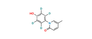 N-(4-Hydroxyphenyl)-5-methyl-2-1H-pyridone D4